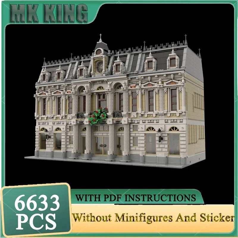 

Moc Building Bricks Модель с видом на улицу Королевская опера Технология сборки Модульные блоки Игрушки DIY Наборы Сборка Конструкторы Игрушки