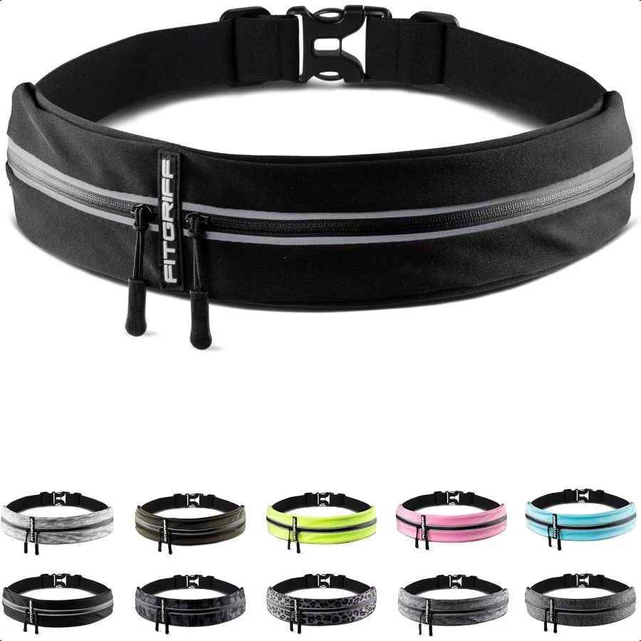 

Fitgriff Running Belt for Men Women Secure Jogging Pouch for Phone Keys entials For All Cell Phones