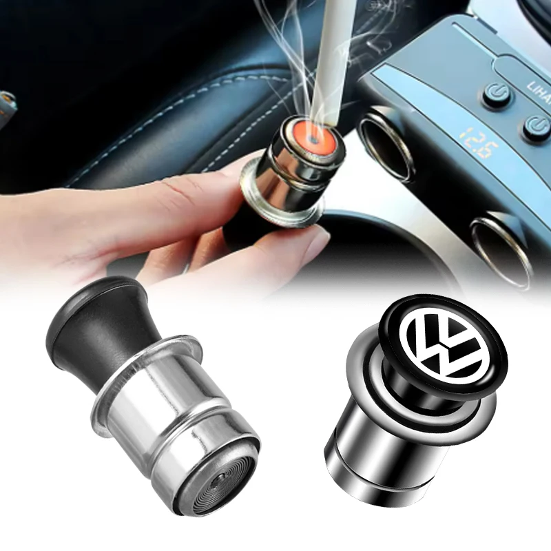 

Universal High-Temperature-Resistant ABS and Stainless Steel Car Cigarette Lighter Button For VW Scirocco Jetta Beetle Golf Polo