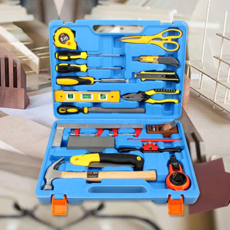 General Tool Kit Woodworking Tools Holder Professional Household Carpentry Repairing Tools and Accessories Hand Tool Sets