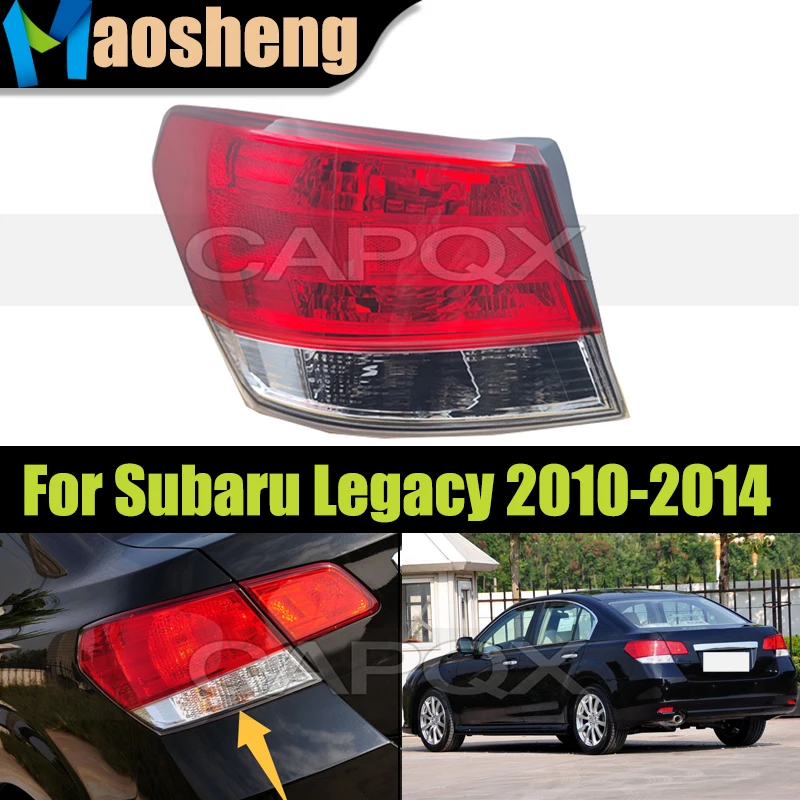

Задний бампер, задний фонарь для Subaru Legacy 2010 2011 2012 2013 2014, стоп-сигнал, задние фонари, задний фонарь