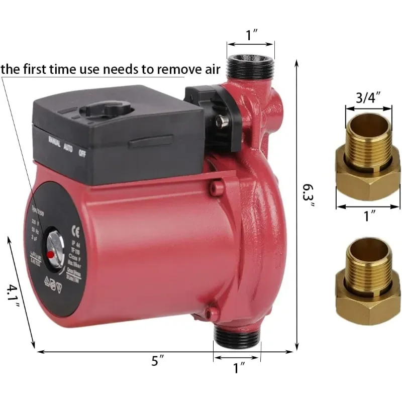 Hot Water Automatic Recirculating Pump 1 inch Outlet Pressure Booster Pump，Great deal.