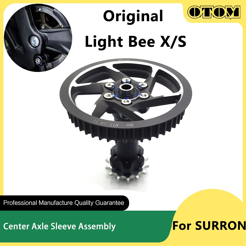 

Motorcycle Original Accessories Center Axle Sleeve Assembly Axis Transmission Shaft Hub For Surron Light Bee X S Electric Parts