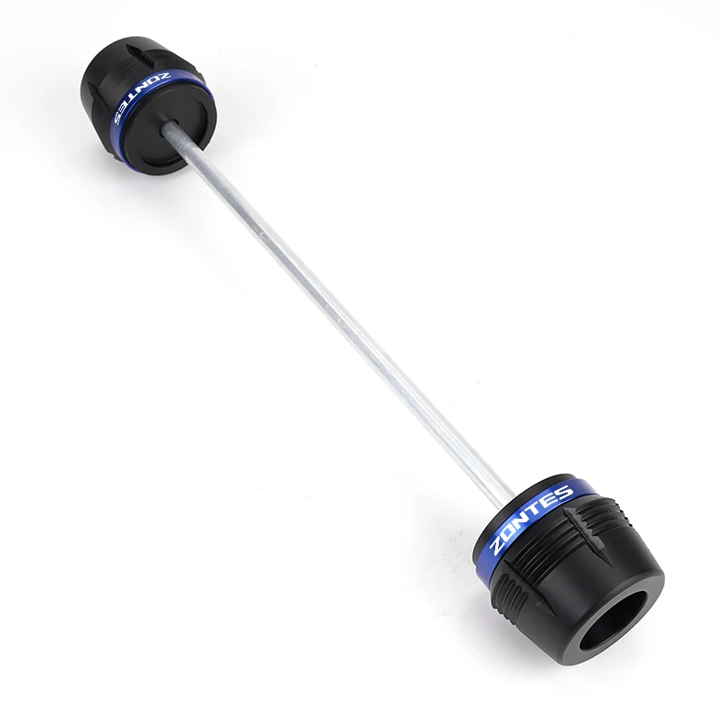 For Zontes 350D 350E 350M 2023 2024 Motorcycle Accessories Front Spindle Bobbins Axle Wheel Fork Sliders Crash Protector