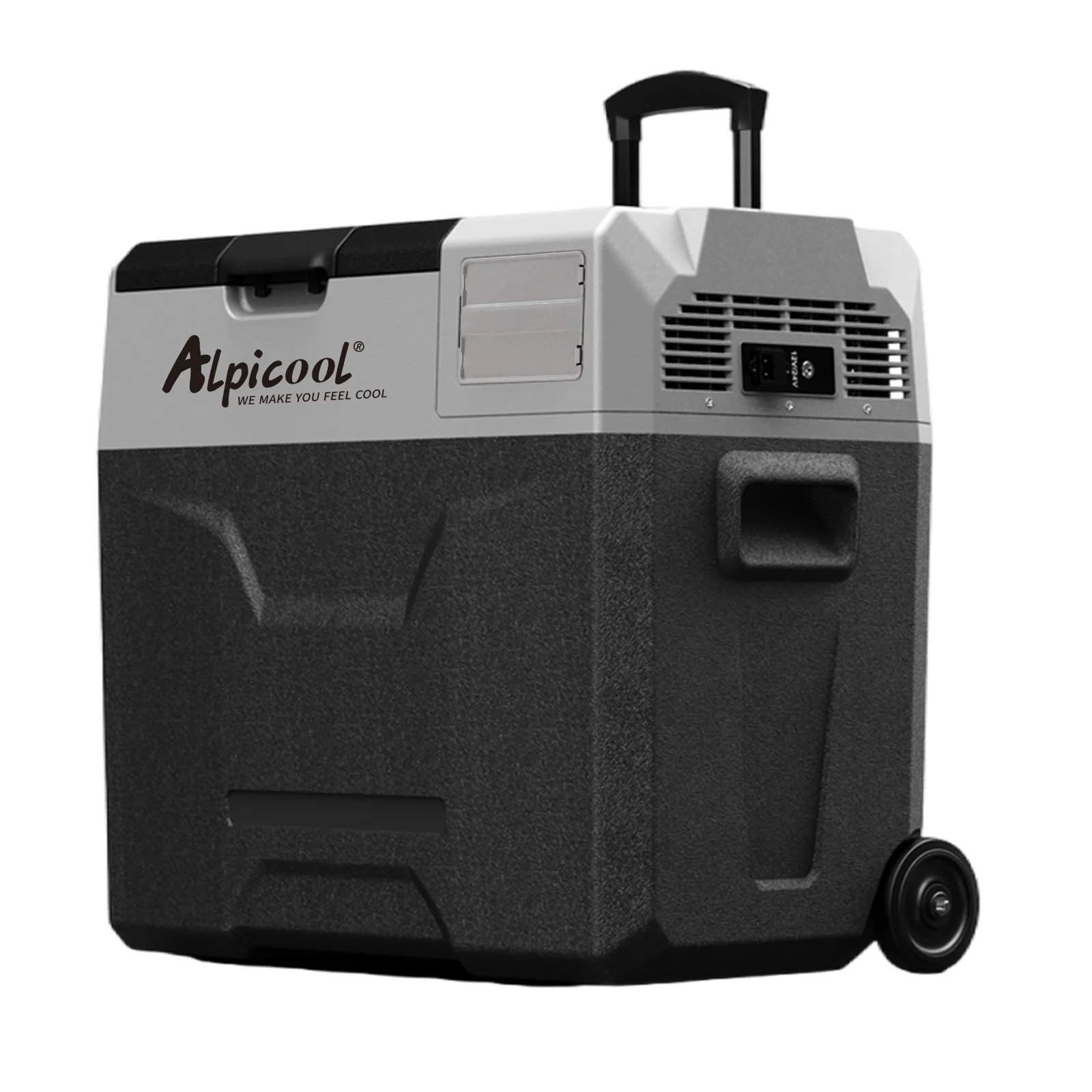 Alpicool ECX50 Portable Car Fridge Freezer 50 Quart (47 Liter) Fast Cooling 12V Car Fridge -4℉~68℉, Car Cooler, 12/24V DC