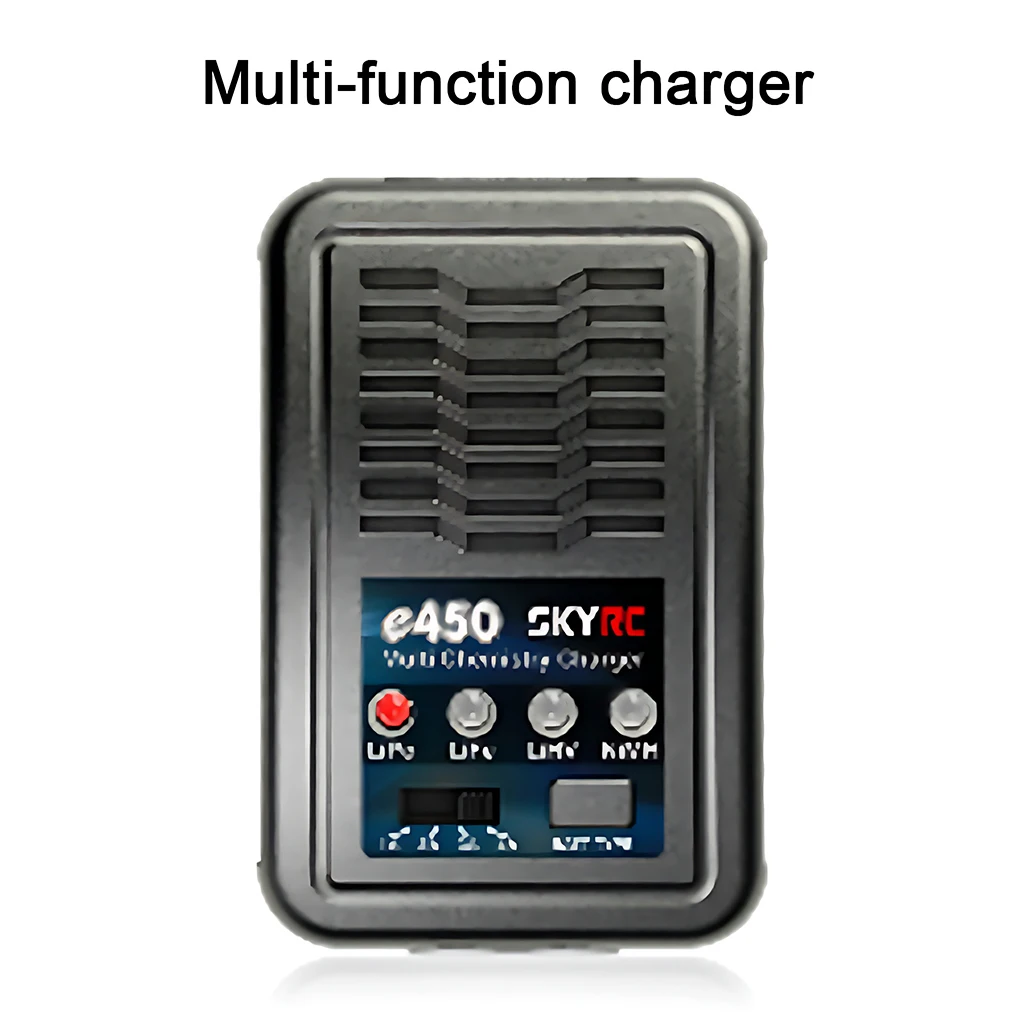 SKYRC E450 Multi Chemistry Balance Charger 2S 3S 4SLiPo LiFe LiHV 6S to 8S NiMH Battery Balance Charger AC 110V-240V