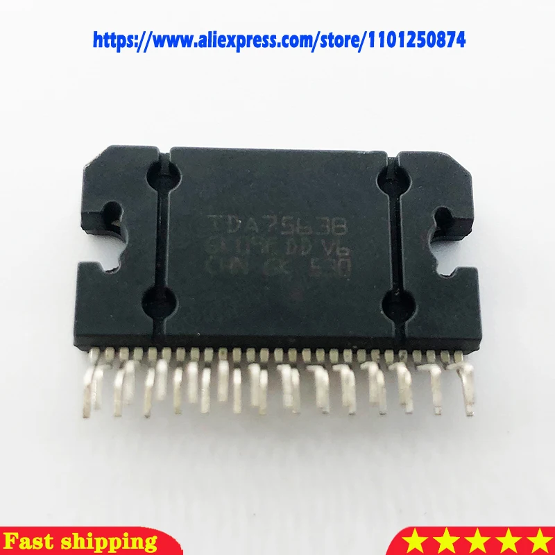 

5pcs/lot TDA7563B TDA7563 7563 AMP QUAD MULTIFUNC FLEXIWATT2 IC best quality