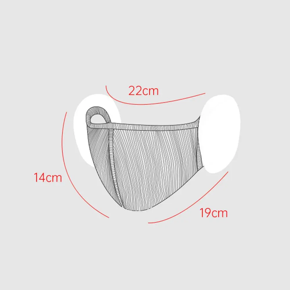 Simple Outdoor Dust-proof Windproof Fleece Riding Earflap Wrap Men Women Mask 2in1 Earmuffs Mask Winter Cloth Accessories