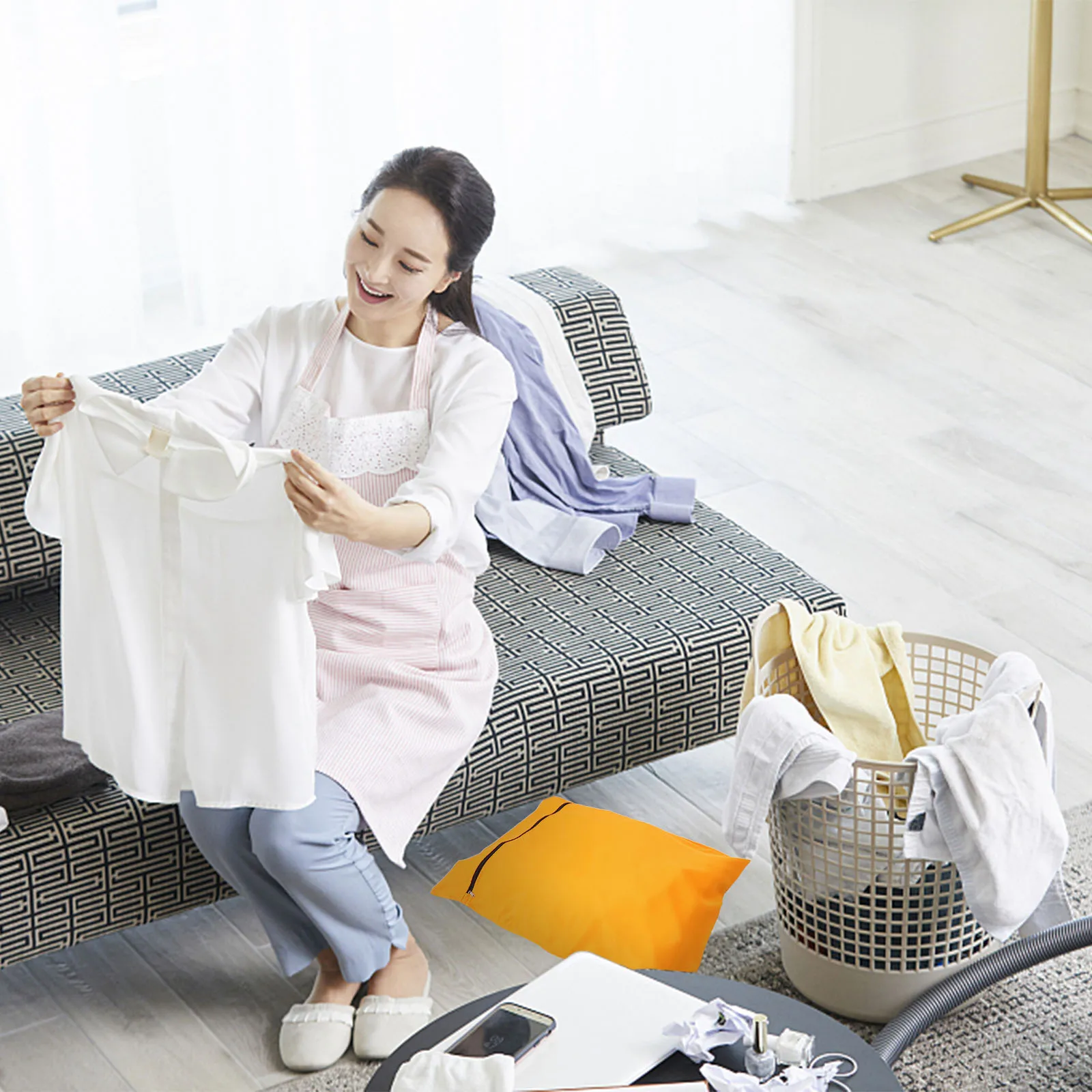 

Laundry Pet Clothes Polyester Dog Washing Machine Storage Eco-Friendly Reusable Travel Holiday Business Clothes Toys