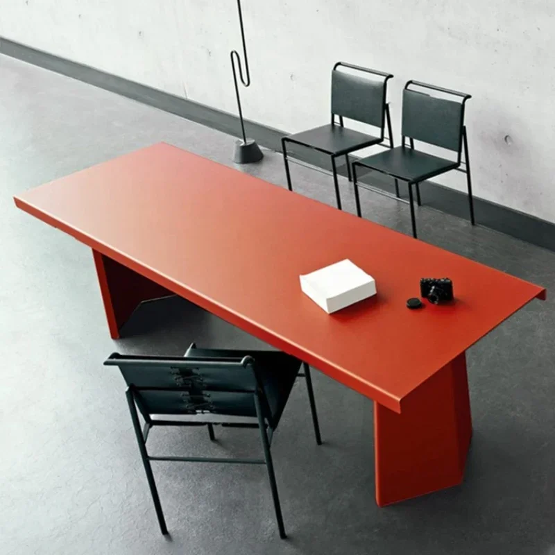 

Simple desk Small conference table Training table Desk