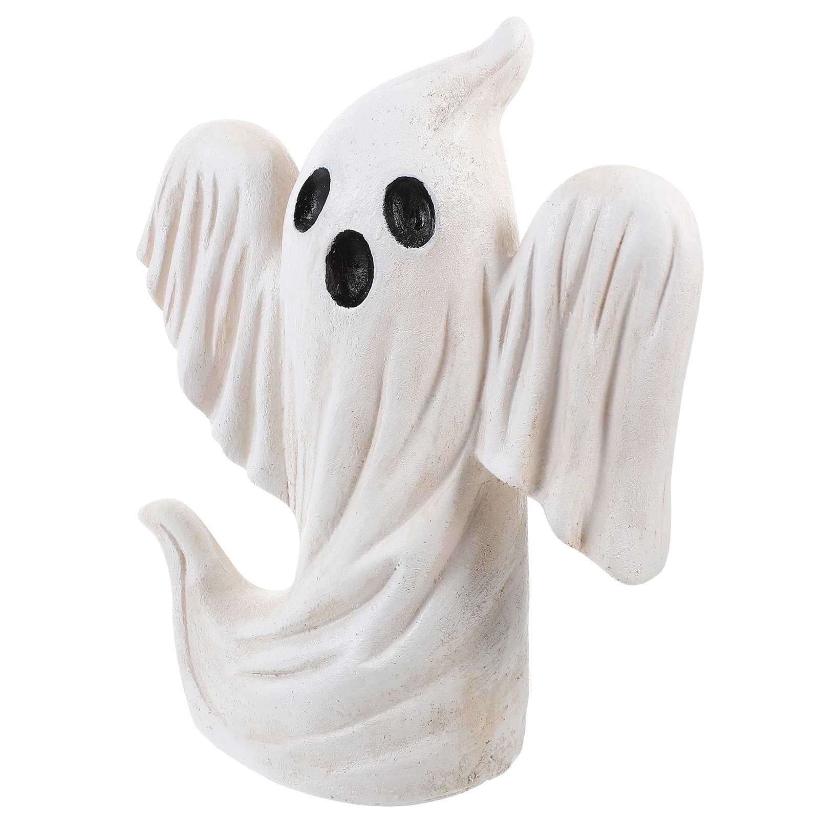 クリエイティブなハロウィンゴーストレジン製室内/屋外装飾、お化け屋敷パーティー、農家風リビングルーム、ハロウィンゴーストランプ、庭用
