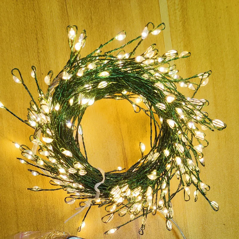 Waterproof USB LED Star Lights Copper Wire String Lights Twinkling Fairy Lamp for Christmas Tree Wedding Home Holiday Decoration