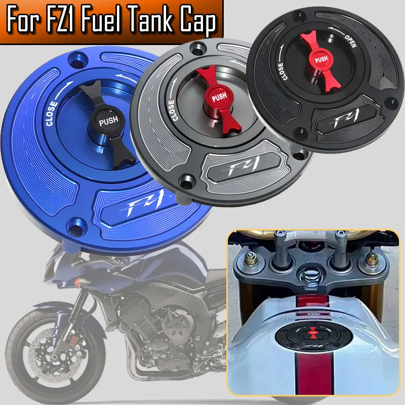 Suitable for Yamaha FZ1 new CNC motorcycle keyless racing fuel tank cap fuel tank cap