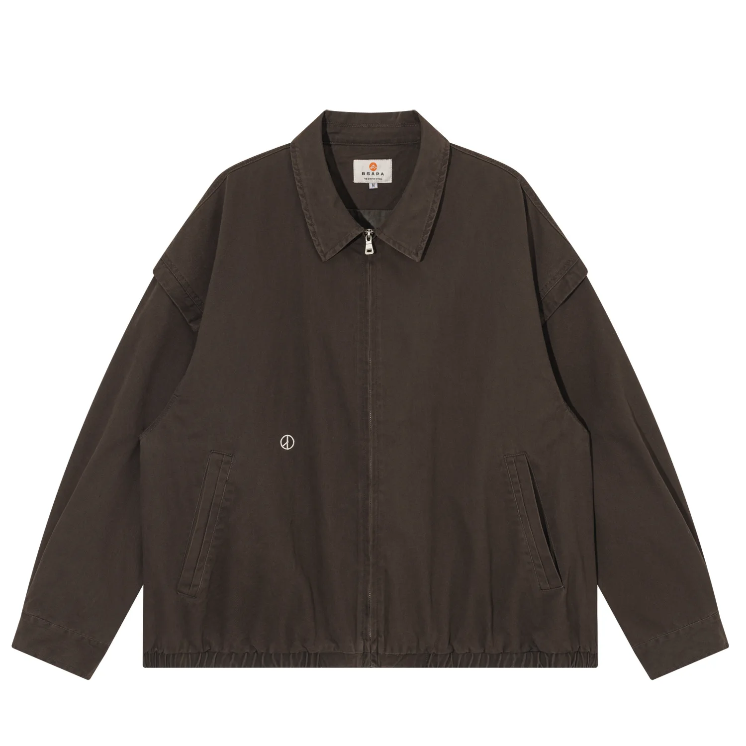 

Akkad Kuti Men Amekaji Streetwear Japanese Vintage Fashion Loose Casual Lapel Cargo Jacket Spring Bomber Coat Outerwear