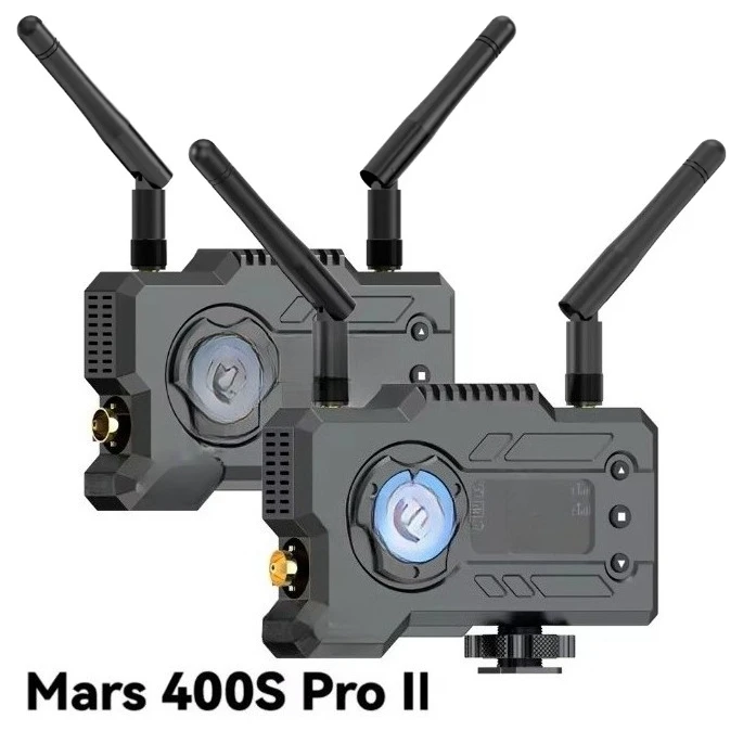 Беспроводная система передачи видео 400S PRO II с передатчиком и приемником для прямой трансляции