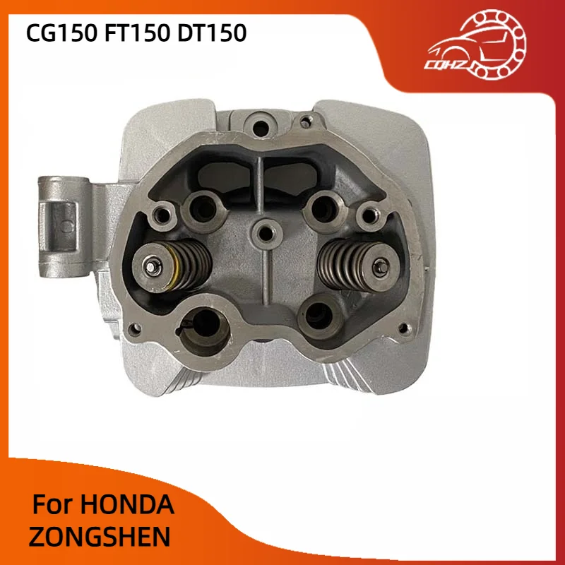 CQHZJ 62MM Bore Motorcycle Cylinder Head Valves Kit For ZONGSHEN Honda CG 150 FT150 DT150 1P ENGINE 4T CHINESE Motor Replacement