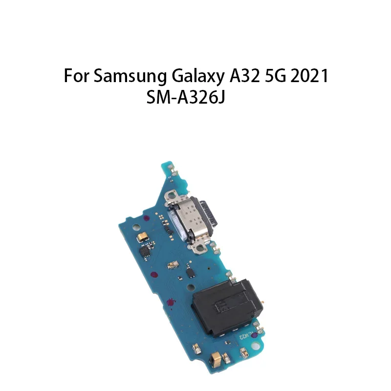 USB Charge Port Jack Dock Connector Charging Board For Samsung Galaxy A32 5G 2021 SM-A326J (Japan Edition)