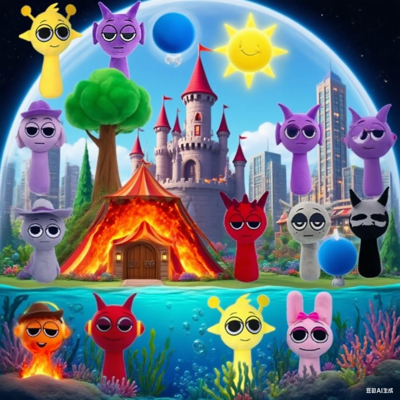 

// Распродажа, плюшевые игрушки Sprunki Incredibox, плюшевая кукла Sprunki, игра с героями мультфильмов, детские подарки на день рождения, мягкие куклы//