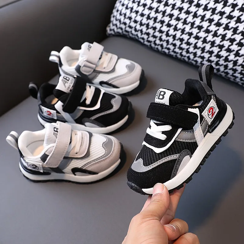 

Fall New Kids Sneakers Boys Breathable Walking Shoes for Toddler Baby Comfort Lightweight Non Slip Soft Sole Fall Shoes Durable
