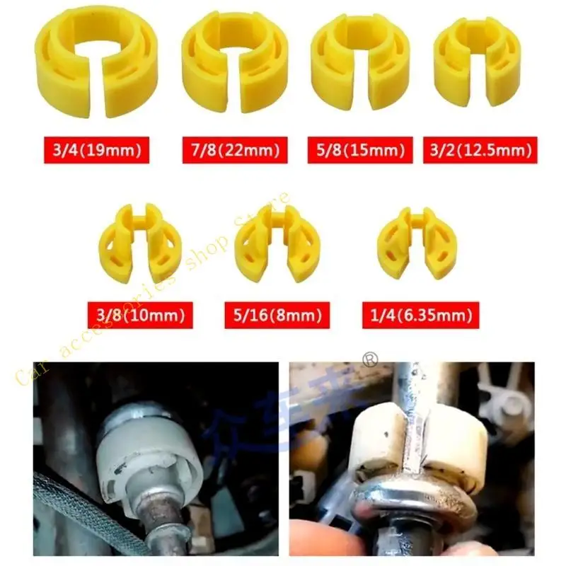 

T21E 1/4 3/8 5/8 3/4 7/8 5/16 Inch Remover Tool Oil Line Removal Repair Tool