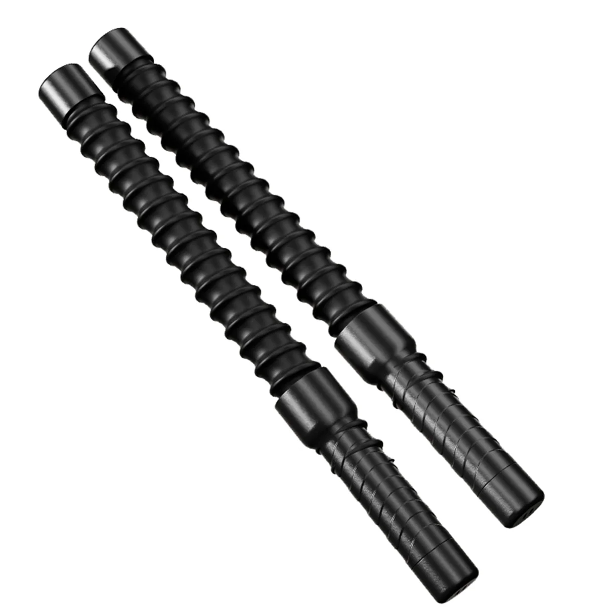 

A44U 2PC Cordless Battle Rope Gym Fitness Strength Jump Rope Strong Rebound Swing Rope Training Home Biceps Arm Strength Rope