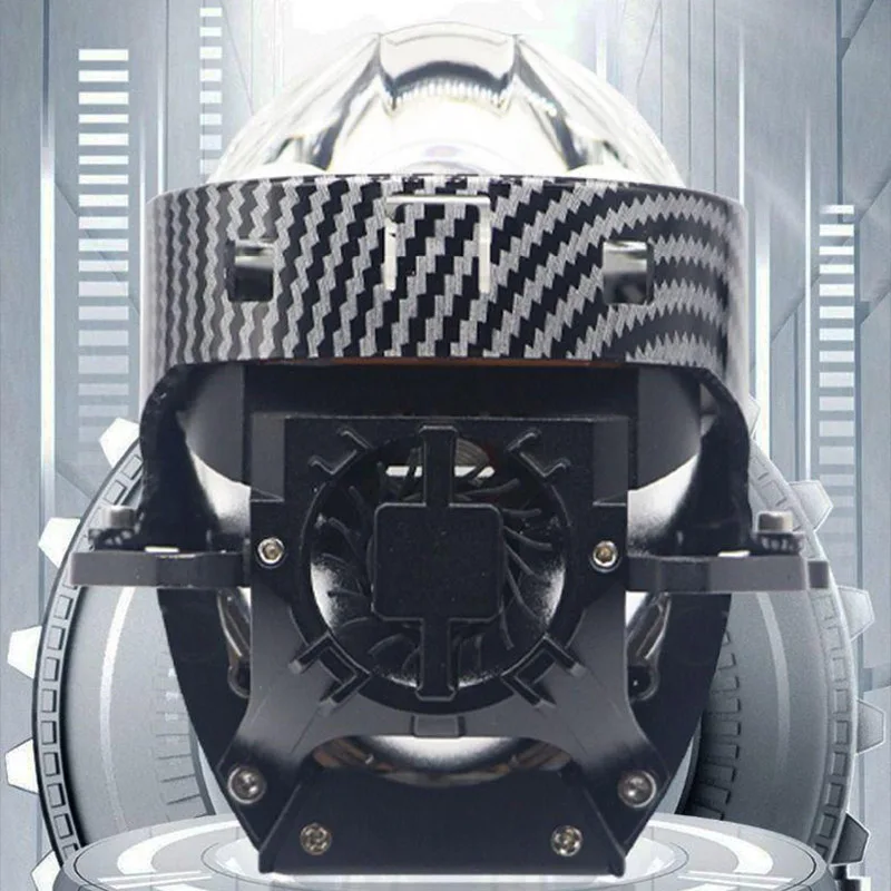 

3 Inch Bi LED Laser Projector Lens Square 12V 95W 6000K Hi Lo Beam Headlight Retrofit Three Direct Shots