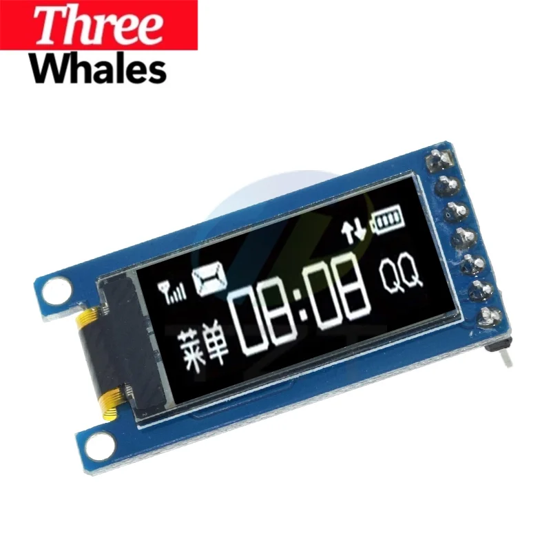THR 0.96 / 1.3 / 1.54 Inch OLED Display 64×128 LCD Module SH1107 SSD1312 SSD1317 4PIN 7PIN LCD 1.3 