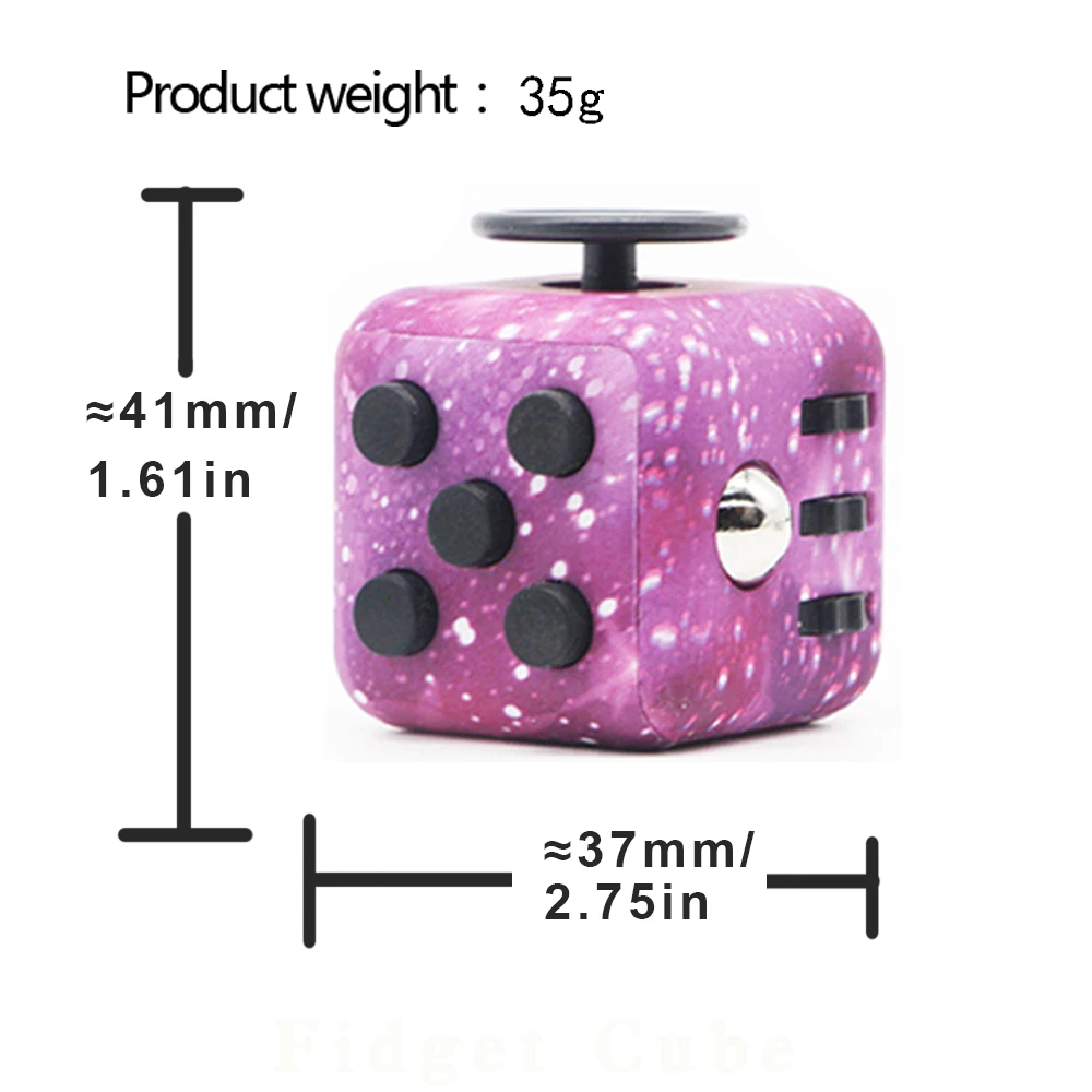 Stress Relief Dice Fidget Toys Decompression Dice Antistress Toys Fidgets Anti-stress adolescent Anti Stress Games Fidget Toys