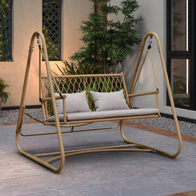 

Terrace Outdoor Patio Swings Sensory Bed Garden Wood Hanger Patio Swings Accessories Hanging Muebles De Jardin Outdoor Furniture