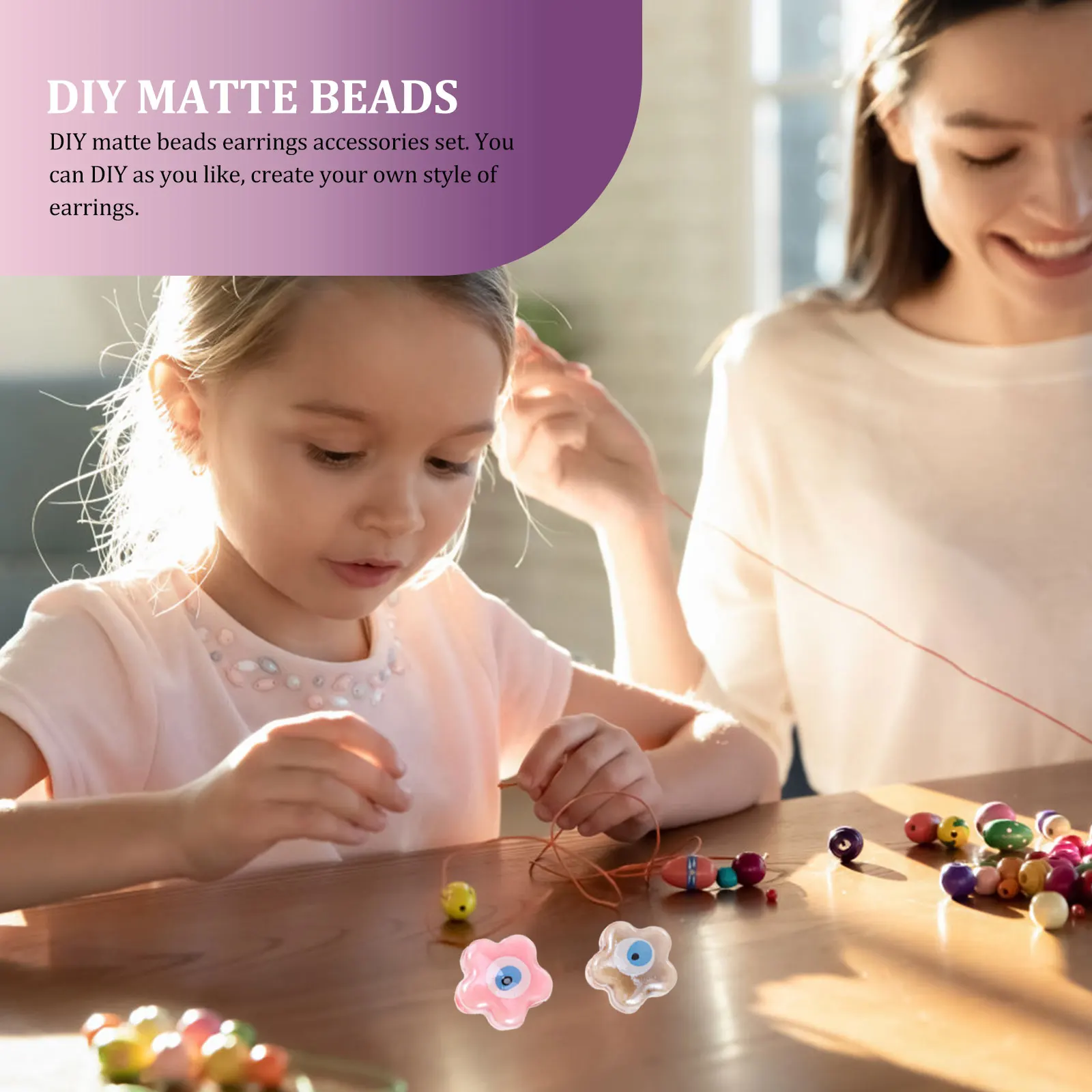 10 Pcs Beaded Necklace Beads for Crafts Ceramic Jewelry Making Supplies Ceramics Crafting Jewellery Small