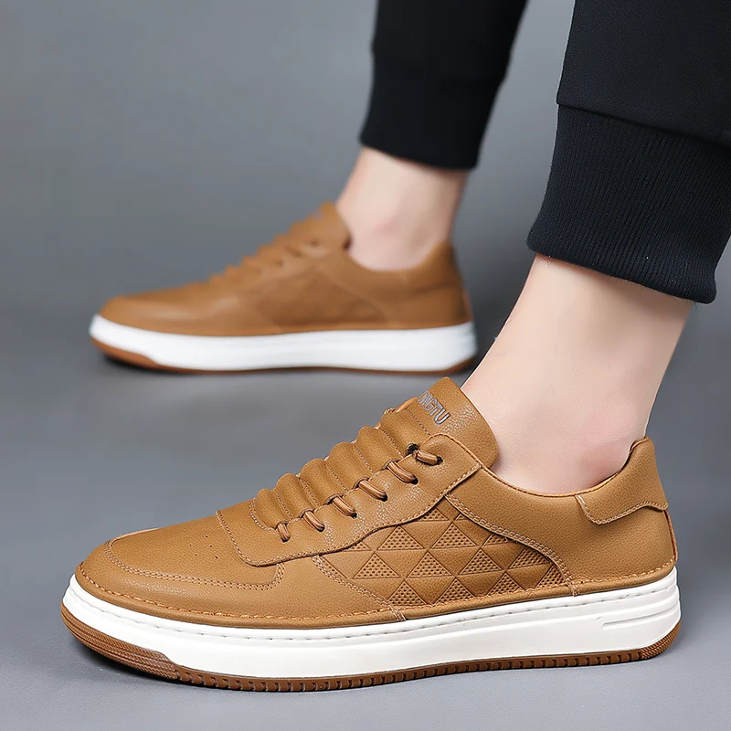 Men's Brand Casual Comfortable Sneakers High Quality Flats Male Walking Shoes Slip-on Anti-slip Wearable Versatile Fashion Shoes