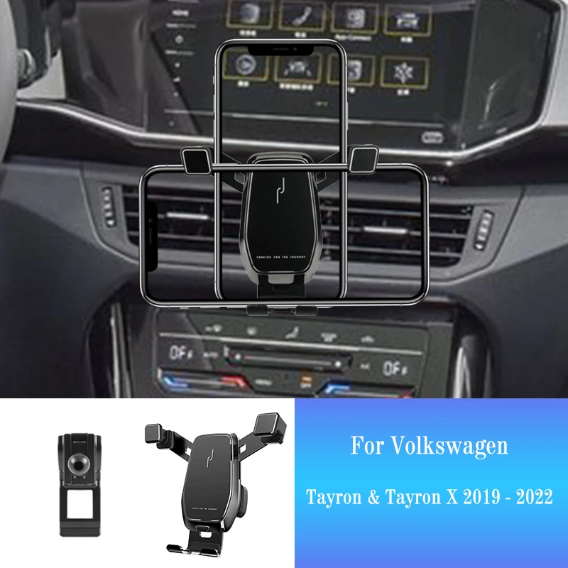 Автомобильный держатель для смартфона Volkswagen Tayron X, кронштейн для стайлинга автомобиля, вращающаяся подставка для GPS