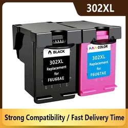 Compatible 302XL ink cartridge for HP 302 for hp302 XL For DeskJet 1110 2130 2132 2134 3630 3634 ENVY 4520 4522 4524 Printer