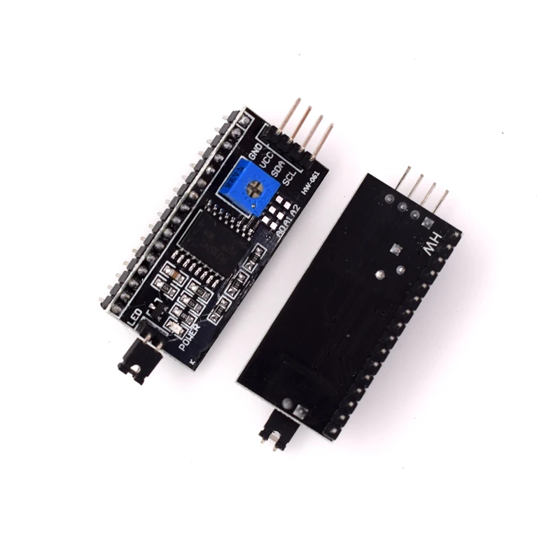 IIC I2C TWI SPI واجهة تسلسلية مجلس ميناء 1602 2004 LCD LCD1602 لوحة محول LCD محول وحدة محول PCF8574