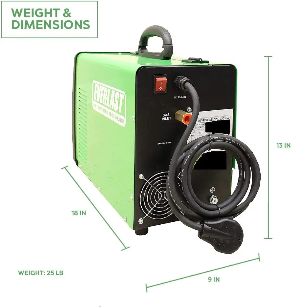 Cyclone 140E Mig Welder 110 Volts Flux Core Capable 140 Amp