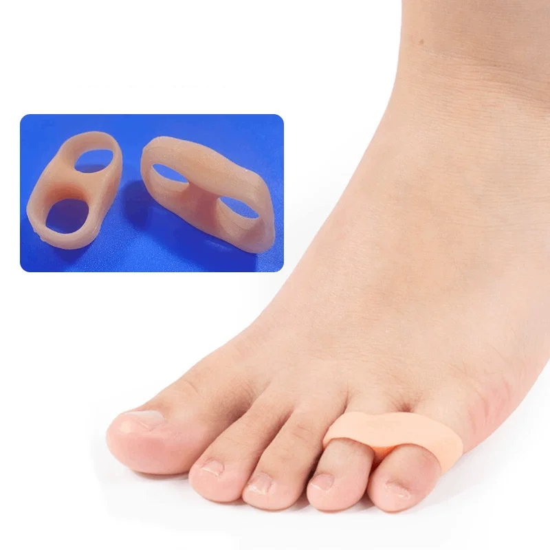 1/10/50Pair Soft Gel Pinky Bunion Corrector Little Toe Separator Bunion Pad For Pain Relief Of Corn Callus And Blisters Orthosis 2