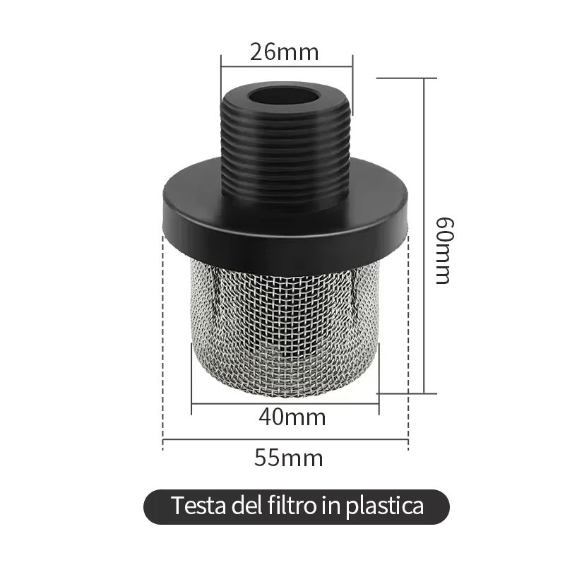 Juego de pulverizador de pintura sin aire, 14 piezas, 6 puntas de boquilla de pulverización reversibles, 6 filtros de pulverización de pintura sin