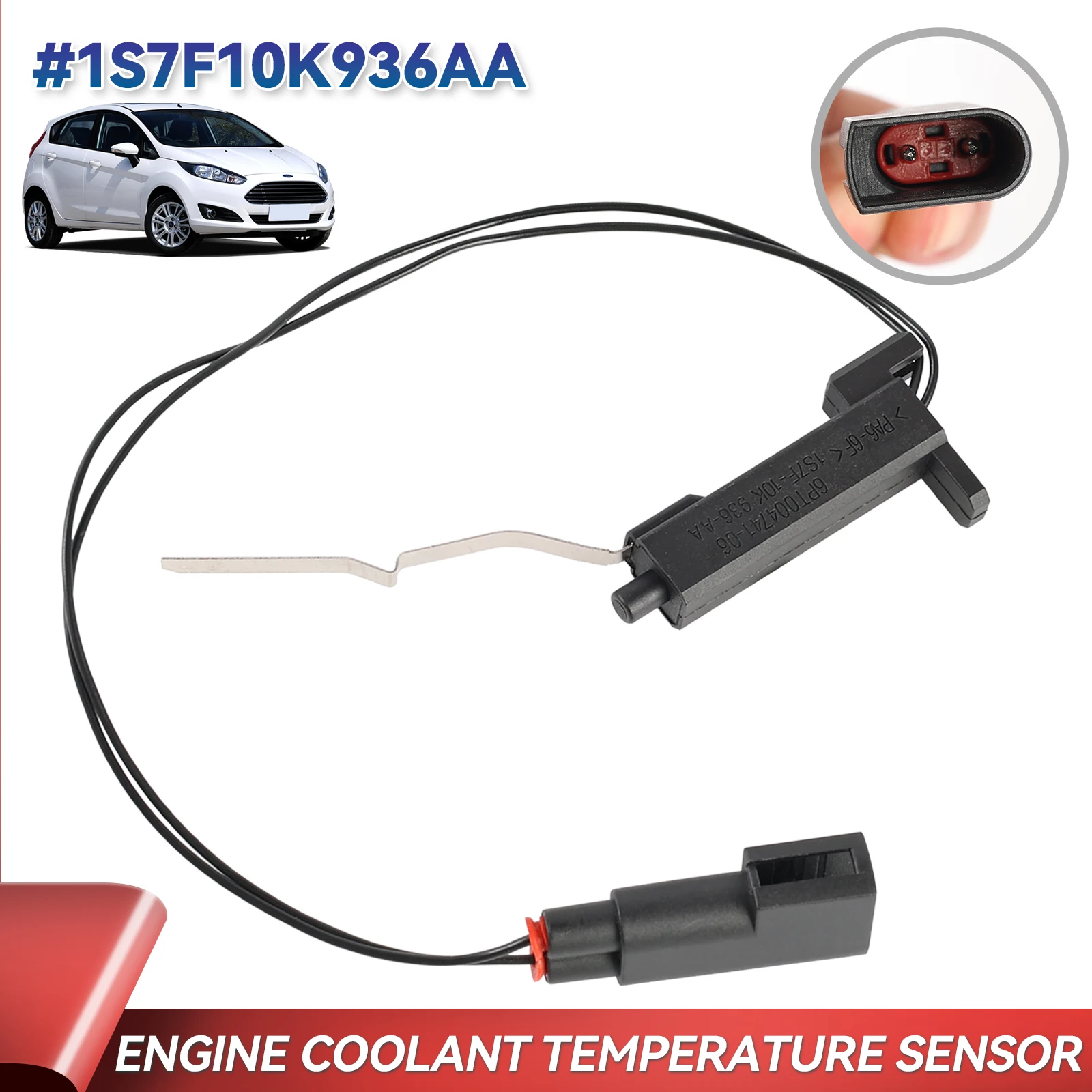 1S7F10K936AA Outside Air Temperature Sensor For Ford C-Max Galaxy Mondeo Focus FIESTA Transit 93BB10K936AA 6820218 Auto Parts