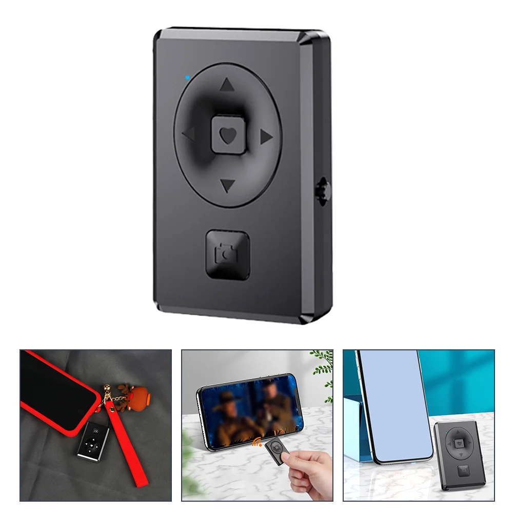 

Selfie Shutter Wireless Control Travel Compatible Left Right Page Turning E-Book Web Camera Apps Smart