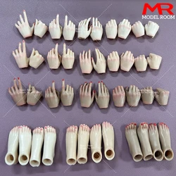 1/6 Scale Female Makeup Hand Shape Gesture Feet Model Body Accessories Fit 12'' Female Solider Action Figure Body Doll