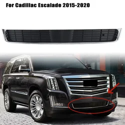 Front Bumper Cover Grille for Cadillac Escalade 2015-2020 ABS GM1036178 23181987 Racing Grills Car Accessories Black Chrome