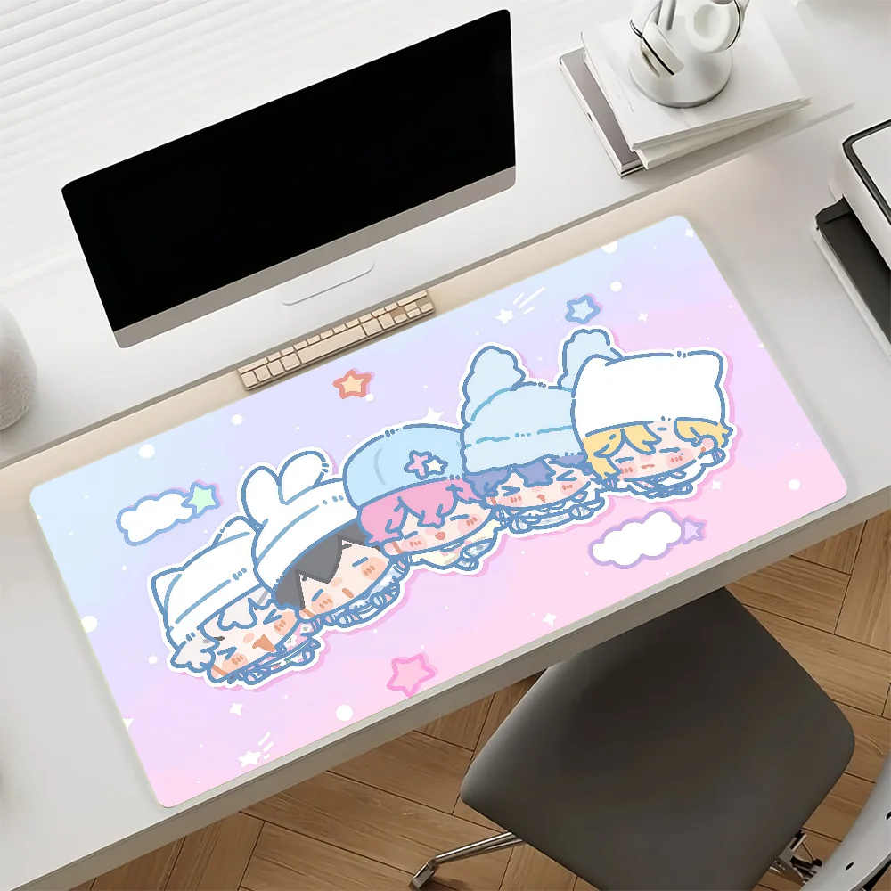 Kpop P-PLAVE 漫画マウスパッド 滑り止めゴムエッ - Desk Setup Kpop のレビューと価格