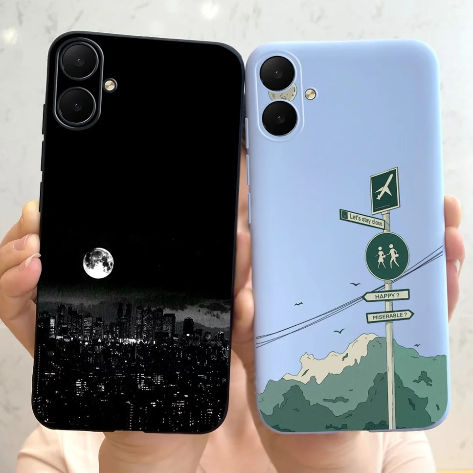 NEN For Samsung Galaxy A05 A 05S 4G Case Luxury Cute Flowers Crown Silicone Back Cover For Samsung A05 A 05S 2023 Phone Case