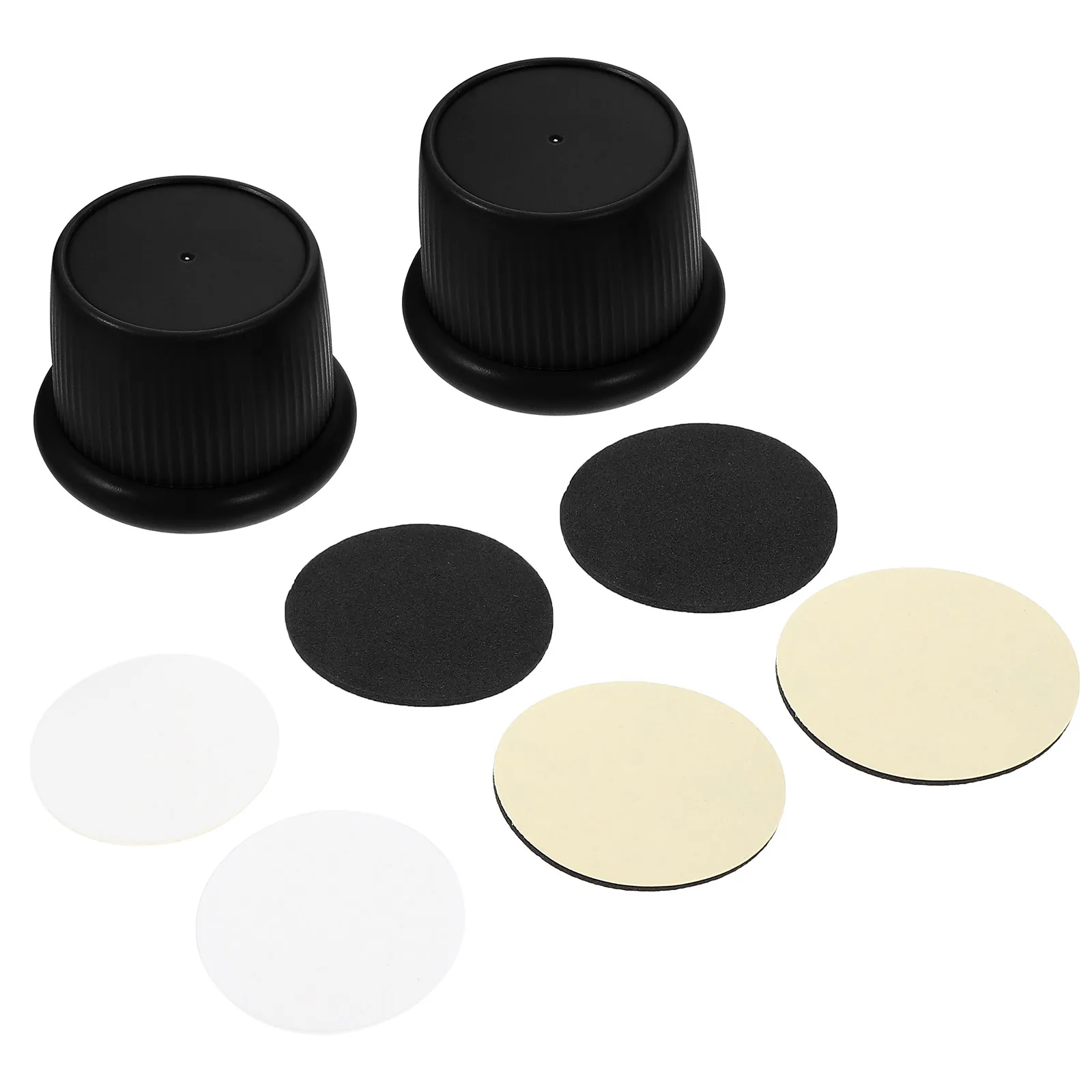 2Pcs Bed Headboard Stoppers Adjustable ABS Wall Bumper Stabilizer Noise Prevention Bed Frame Support Anti-Shake Protectors
