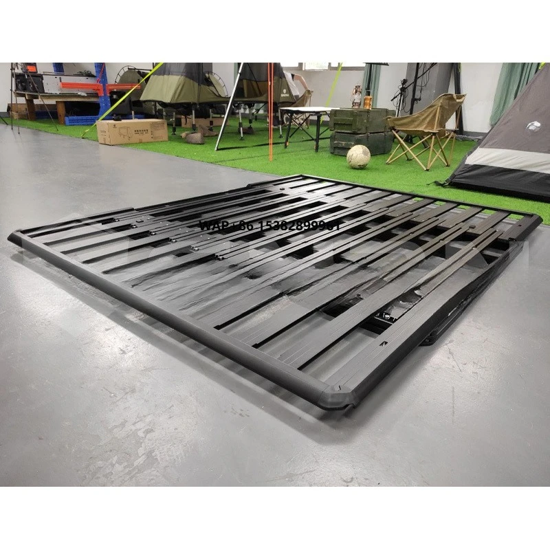 

Car Roof Rack Auto Outdoor Rooftop Luggage Carry 60kg Luggage Hot Sale Multifunctional Black Aluminum Roof Rack Platform