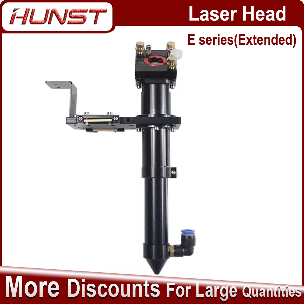 

Hunst CO2 Laser Head E Series (Extended) for Lens D20MM FL50.8 & 63.5 Mirror 25MM for Laser Engraving and Cutting Machine.