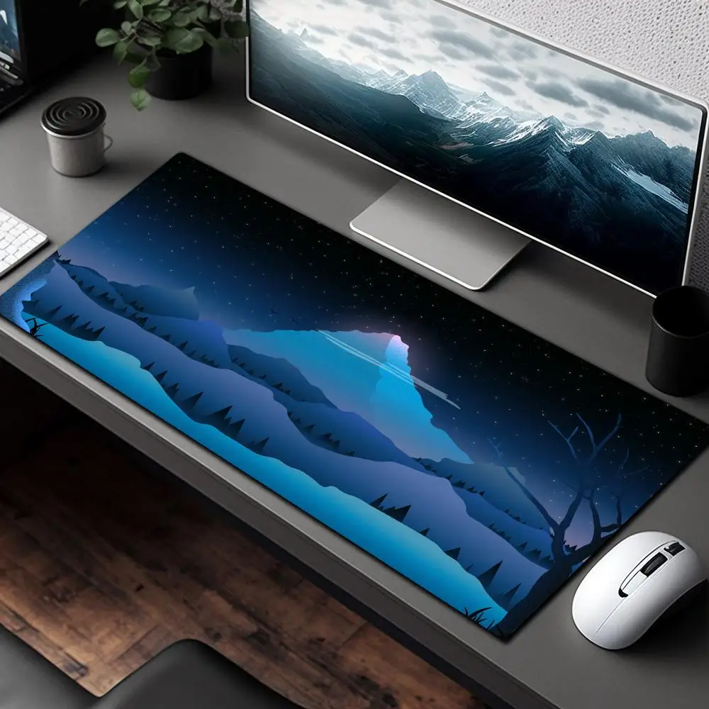 

Snow Mountain Landscape Design large Mouse Pad Desk Mat Gaming mats desk accessories office mousepad table mats mauspad muismat