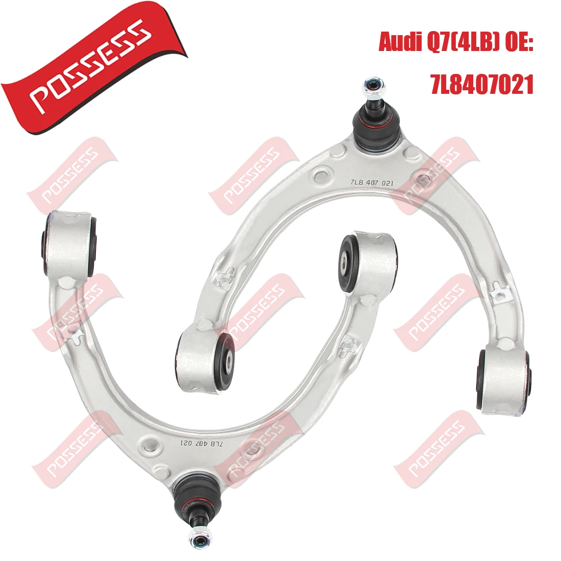 A Pair of Front Upper Suspension U-Type Control Arm For Audi Q7 4LB 2011-2016,OE 7L8407021