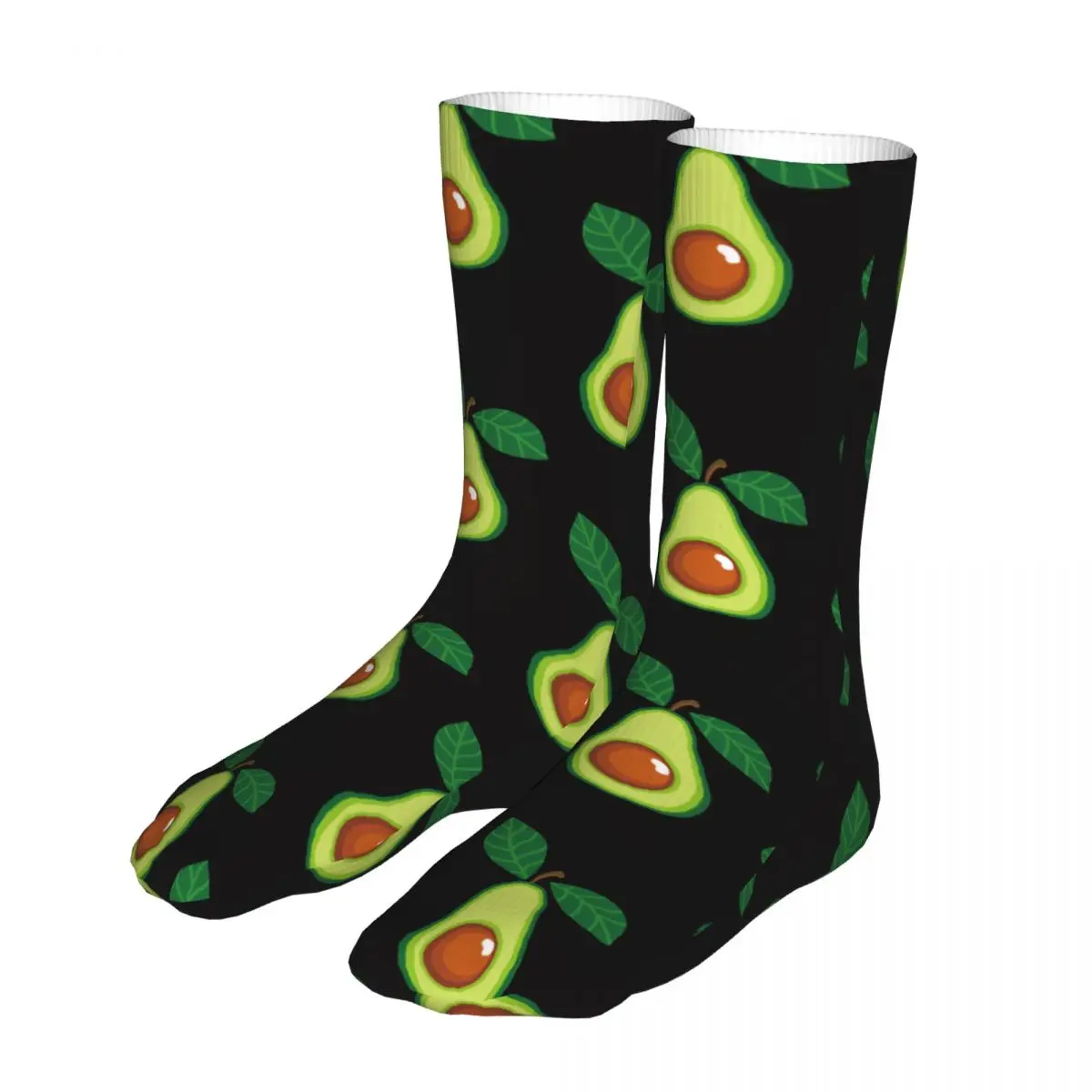 

Fashion Socks Men's Women's Casual Fruits Avocado Socks Avocados Lover Graphic Socks Spring Summer Autumn Winter