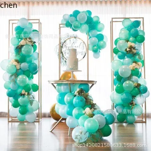 

PYH Wedding Decoration Background Stand Electroplated Frame High-end Bright gold Geometric Arch Small Size